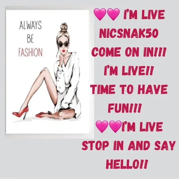 📣Like my flyer to be notified!!📣 💄👜🕶️I’M LIVE💄👜🕶️I’M LIVE - Picture 9 of 13